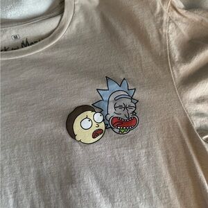 Ripple Junction Beige Rick and Morty T-Shirt